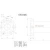 Đai Ốc Bi OFI1605-4 Chính Hãng TBI Motion