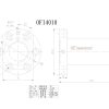 Đai Ốc Bi OFI4010-4 Chính Hãng TBI Motion