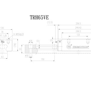Con Trượt Vuông TRH65VE Chính Hãng TBIMOTION